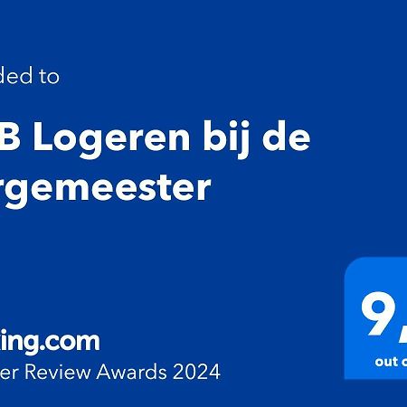 B&B Logeren Bij De Burgemeester Stad aan 't Haringvliet Экстерьер фото